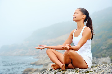 yoga lifestyle woman