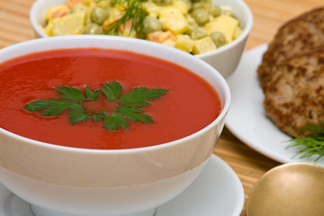 Tomato cream soup