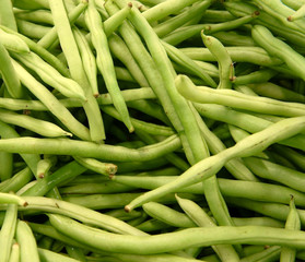 Green string beans vegetables