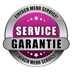 5 Star Button pink SERVICE GARANTIE EMS EMS