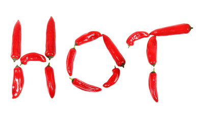 Hot Peppers Word