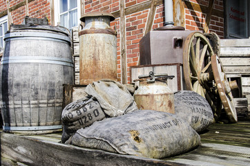 Nostalgia - Old stuff from barn © adfoto