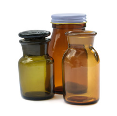 Medicine  bottles.