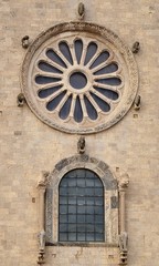 A particular view of the magnificent cathedral of Trani BA