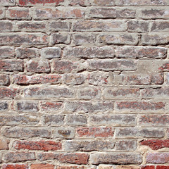 Vintage old brick wall