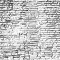 Vintage old brick wall