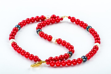 natural stone beads necklace