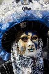 Traditional venetian carnival mask