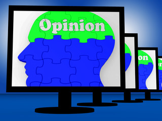 Opinion On Brain On Monitors Shows Human Judgment