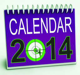 2014 Schedule Calendar Means Future Business Targets