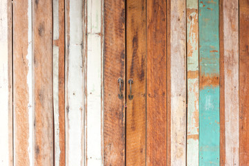 texture of old wood panel background
