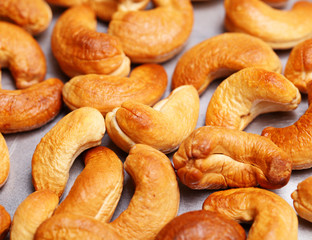 Cashew nuts roasted