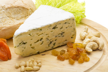 Cheese with mold