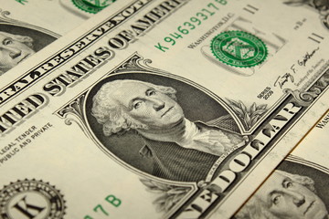 Купюры долларов США