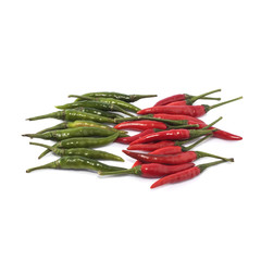 red and green chili pepper
