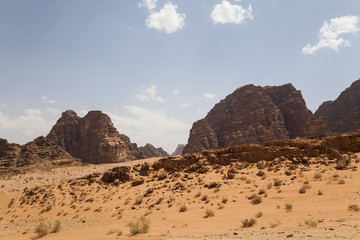 desert in Jordan
