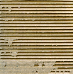 Ribbed cardboard