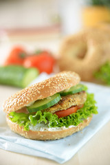 Vegetarischer Burger