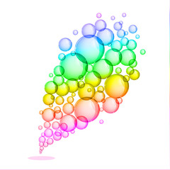 泡　水　シャボン玉