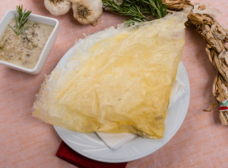 Borlengo, piattto tipico Emiliano