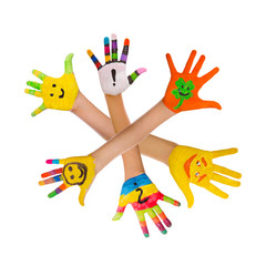 blumen hand