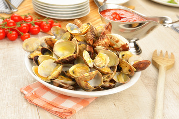 Piatto di vongole