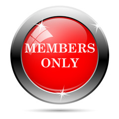 Metallic glossy icon