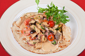 pled fish pancake