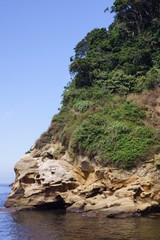 Fototapeta na wymiar 猿島　