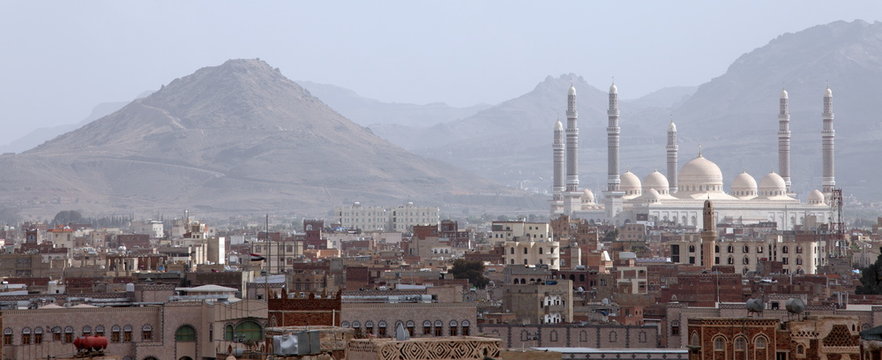 Al Saleh Mosque In Sanaa, Yemen