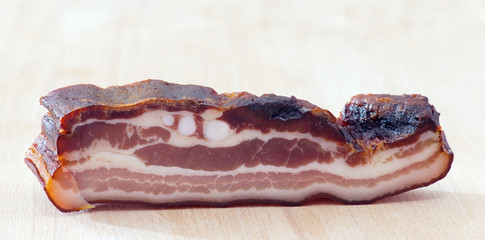 tranche de lard fumée