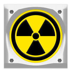 Fototapeta premium symbols of radiation