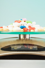 Weights with tablets