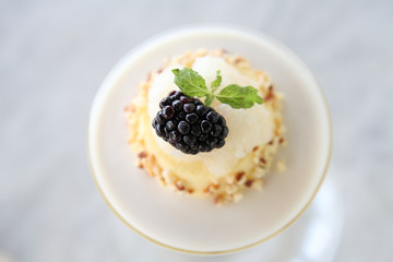 mango mousse cake