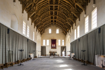 interior of Stirling Castle, Scotland