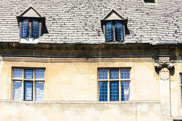 Naklejka premium facade of house, Chipping Camden, Gloucestershire, England