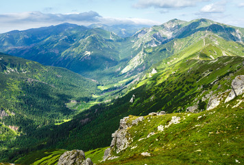 Fototapeta na wymiar Lato Tatra Mountain, Polska