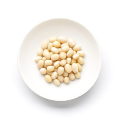 white azuki bean