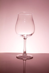 spilled wine glass