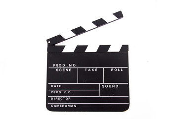 Obraz premium Cinema Clapper Board