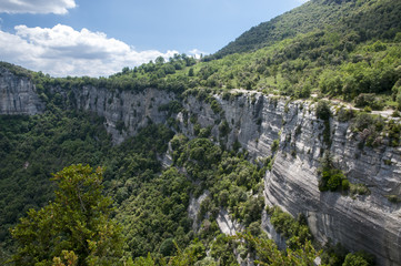 Fototapeta na wymiar mountain cliffs