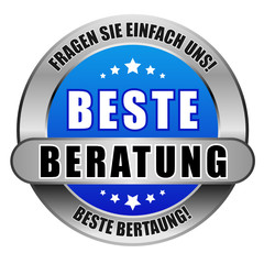 5 Star Button blau hell BESTE BERATUNG FSEIU BB