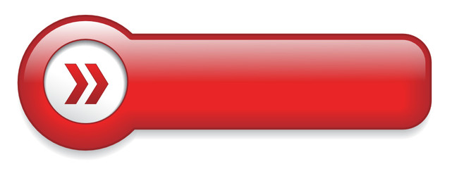 Obraz premium Red Web Button (sign badge icon symbol blank template vector)