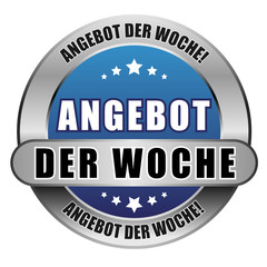 5 Star Button blau ANGEBOT DER WOCHE DTO DTO