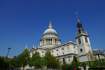 Fototapeta na wymiar Saint Paul's Cathedral, London, England