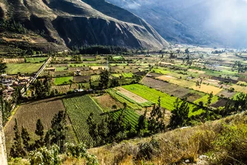 Fototapeten Ollantaytambo-old Inca fortress and town,Sacred Valley,Peru © Curioso.Photography