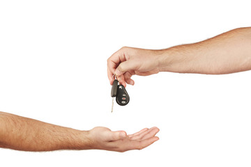 Handing over keys