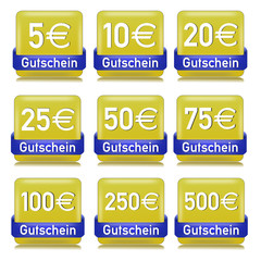 Gutschein Button Gold  #130617-svg01