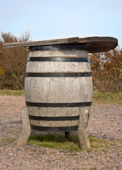 Obraz premium wooden barrel