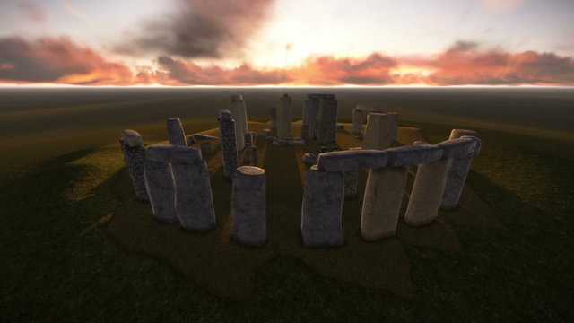 The Stonehenge.
